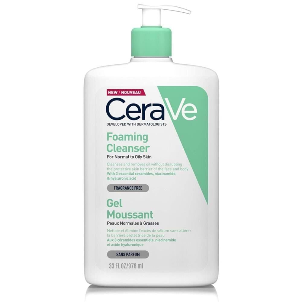 CeraVe Foaming Köpüren Temizleyici 976 ml