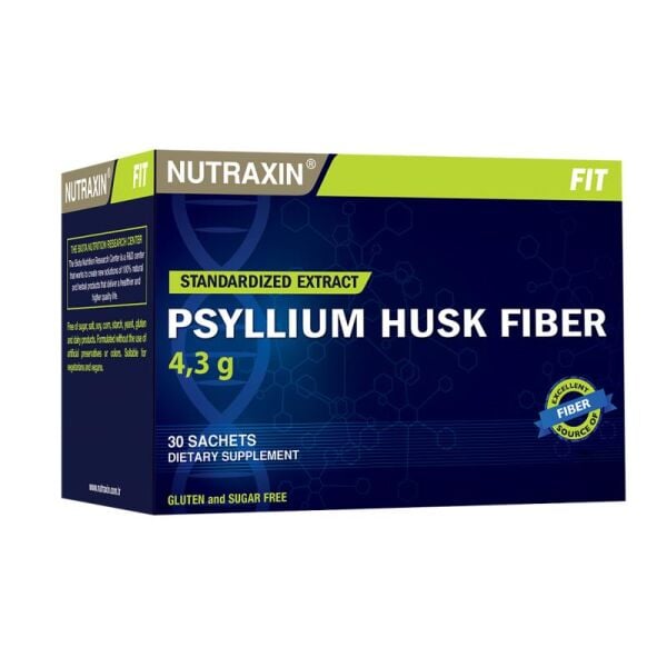 Nutraxin Psyllium Husk Fiber 30 Şase