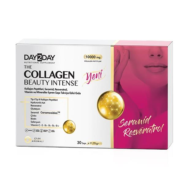 Day 2 Day The Collagen Beauty Intense Çilek Aromalı 30 Saşe