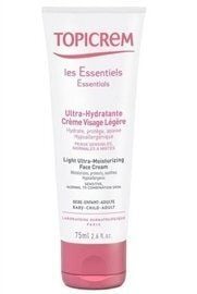 Topicrem Ultra Moisturizing Face Light Cream 75 ml