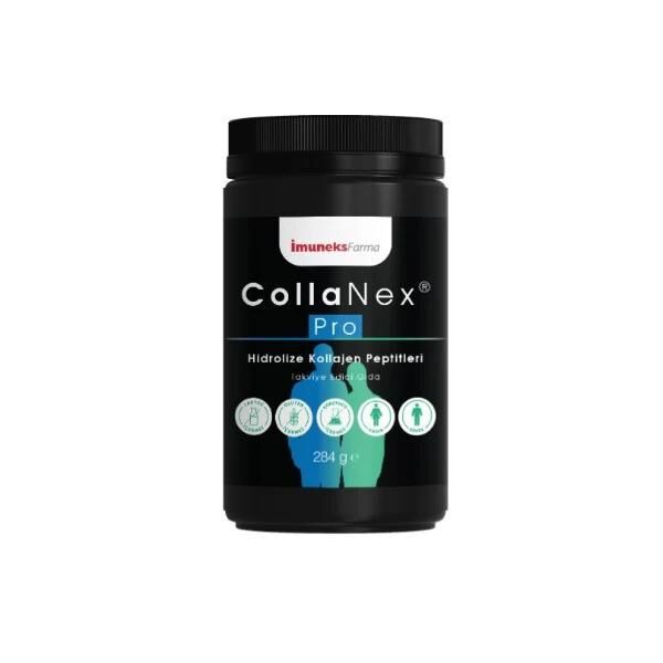 İmuneks Farma CollaNex Pro Hidrolize Kollajen Peptitleri Takviye Edici Gıda 284 g