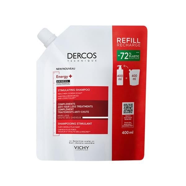 Vichy Dercos Yedek Energising Saç Dökülmesine Karşı Şampuan 400 ml