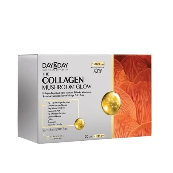 Day2Day The Collagen Mushroom Glow 30 Saşe