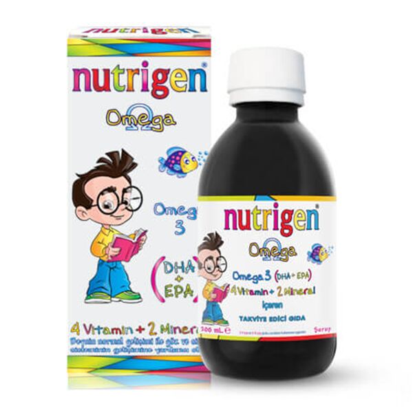 Nutrigen Omega 3 Balık Yağı Şurubu 200 ml