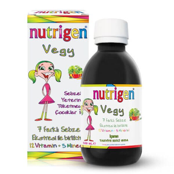 Nutrigen VEGY Şurup 200 ml