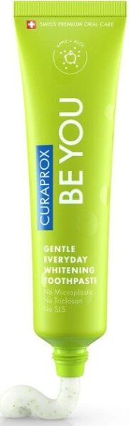 Curaprox BeYOU Apple Aloevera 60ml ( Green) Elma -Alovera Diş Macunu