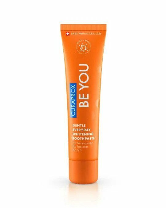 Curaprox BeYOU Peach Apricot 60 ml (Orange ) Şeftali - Kayısı Diş Macunu