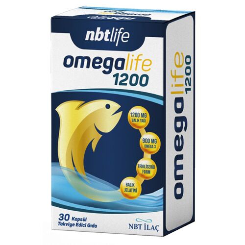 Nbtlife Omegalife 1200 30 Kapsül