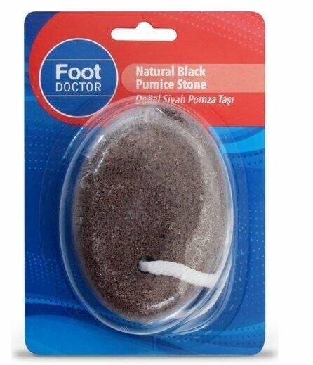 Foot Doctor Ponza Taşı Doğal Siyah 044