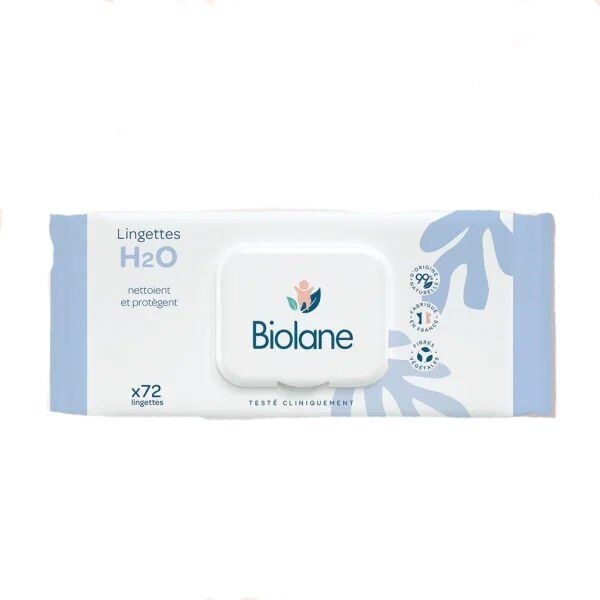 Biolane Thick H2O Baby Wipes 72 Adet