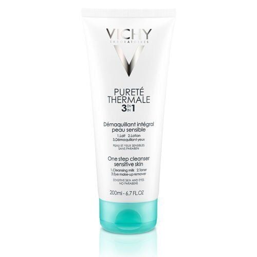 Vichy Purete Thermale Demaquillant Integral 200 ml 3'ü 1 Arada Makyaj Temizleyici