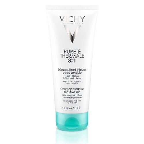Vichy Purete Thermale Demaquillant Integral 200 ml 3'ü 1 Arada Makyaj Temizleyici