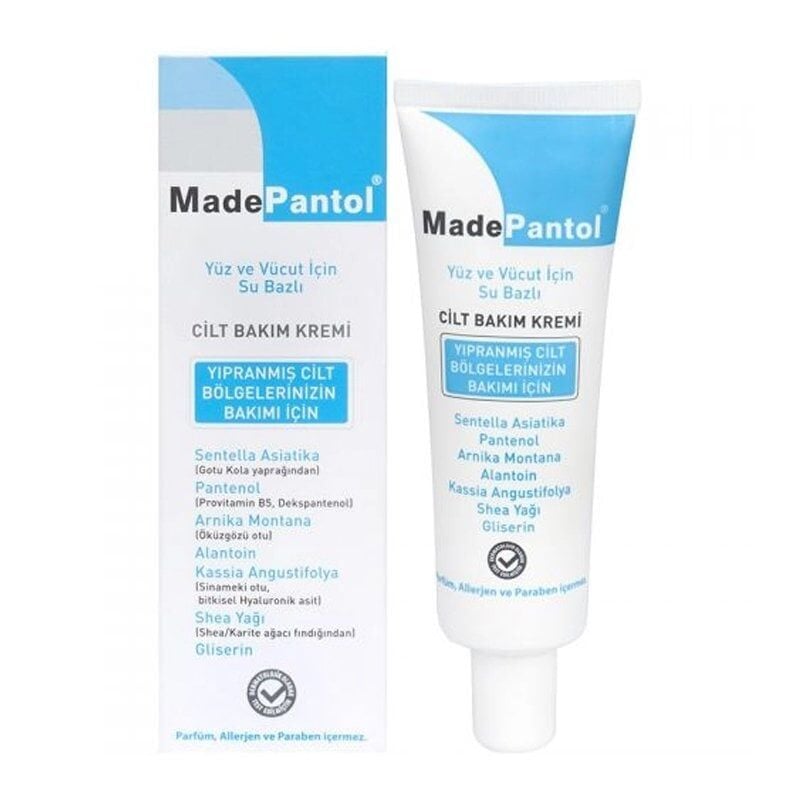 MadePantol Su Bazlı Cilt Bakım Kremi 50 ml