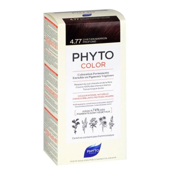 Phyto Color Saç Boyası 4.77 Yoğun Kestane Bakır