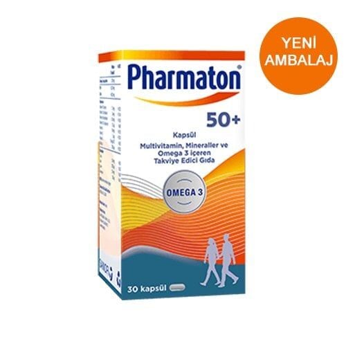 Pharmaton 50 Plus 30 Kapsül