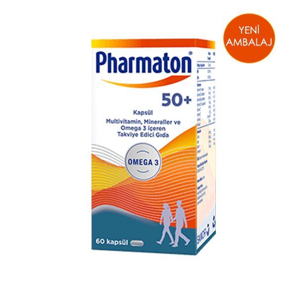 Pharmaton 50 Plus 60 Kapsül