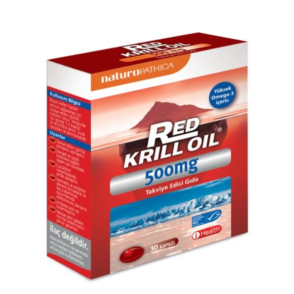 Red Krill Oil 500 mg 30 Kapsül