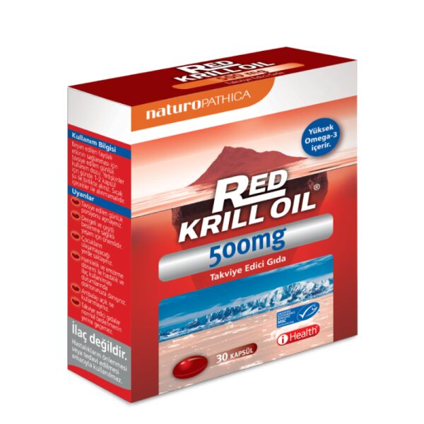 Red Krill Oil 500 mg 30 Kapsül