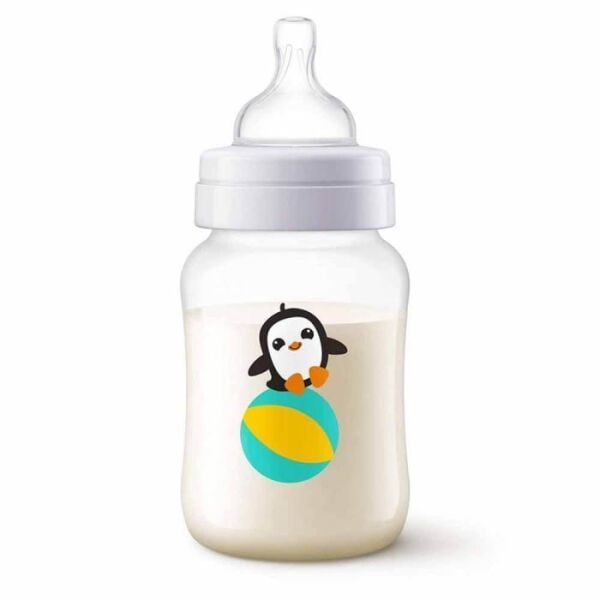 Avent Classic PP Biberon Penguen 260ml 1 Ay+