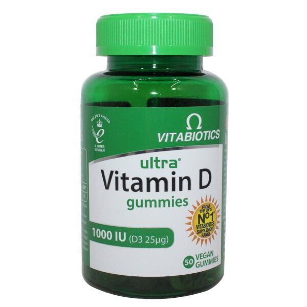 Vitabiotics Ultra Vitamin D Gummies 50 Gummies