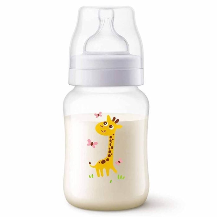 Avent Classic PP Biberon Zürafa 260ml 1 Ay+