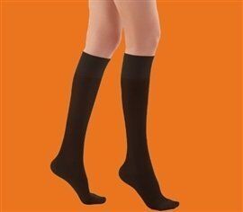 Luxor Hostes Çorabı Dizaltı Siyah 843