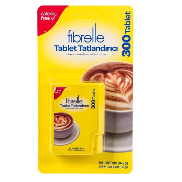 Fibrelle Sukraloz Tatlandırıcı 300 Tablet